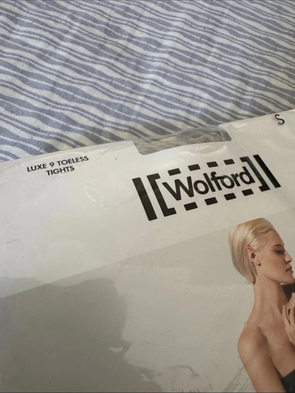 Wolford Sheer Toeless Luxe 9 Tights - nude